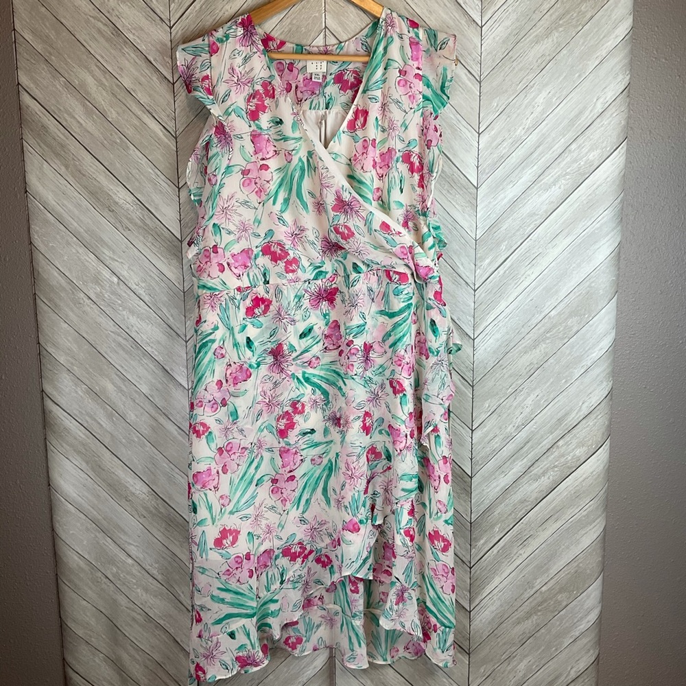 NWT A New Day Faux Wrap Dress